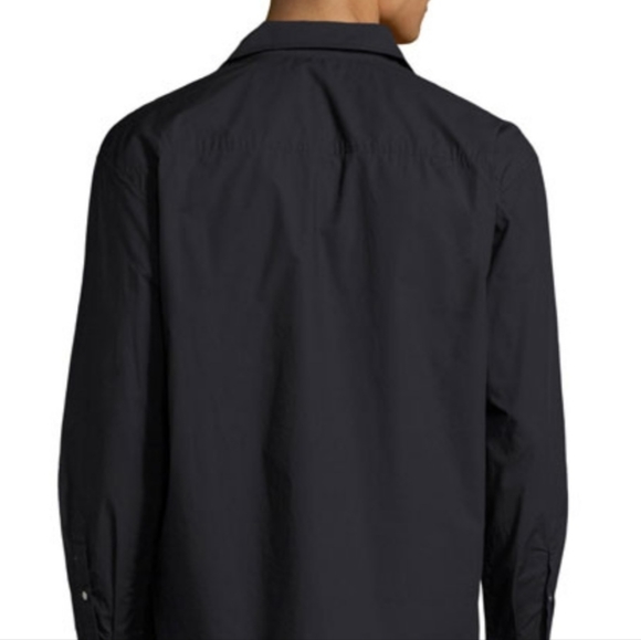 Diesel Black S-Nigel Zip-Front Shirt Jacket. - Picture 3 of 16